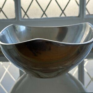 Vintage Nambe Tri-Corner Bowl